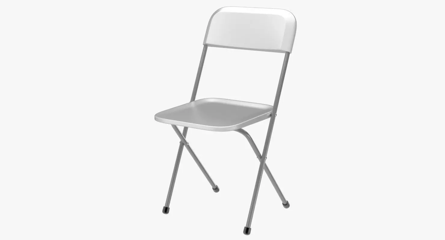 Folding Chair 3D model_0