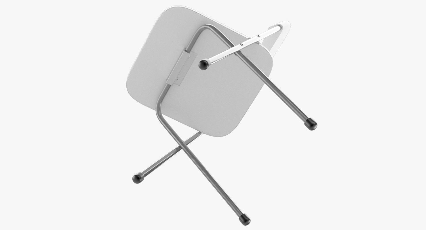 Folding Chair 3D model_3