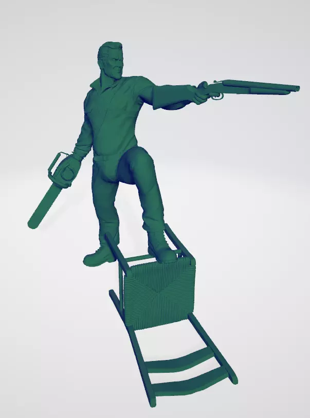 Ash 3D model designed for 3D printing 3D print model