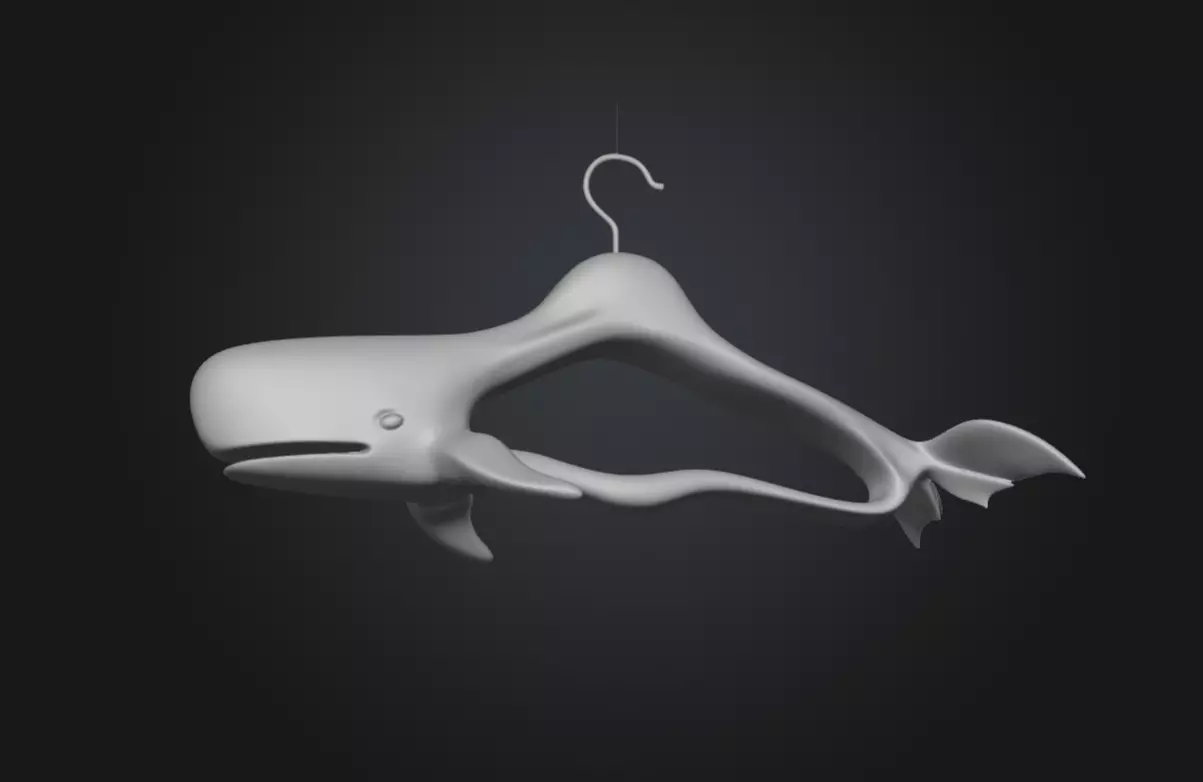 Cloth Hangers - Aquatic animal inspired - PACK of 12 variations 3D print model