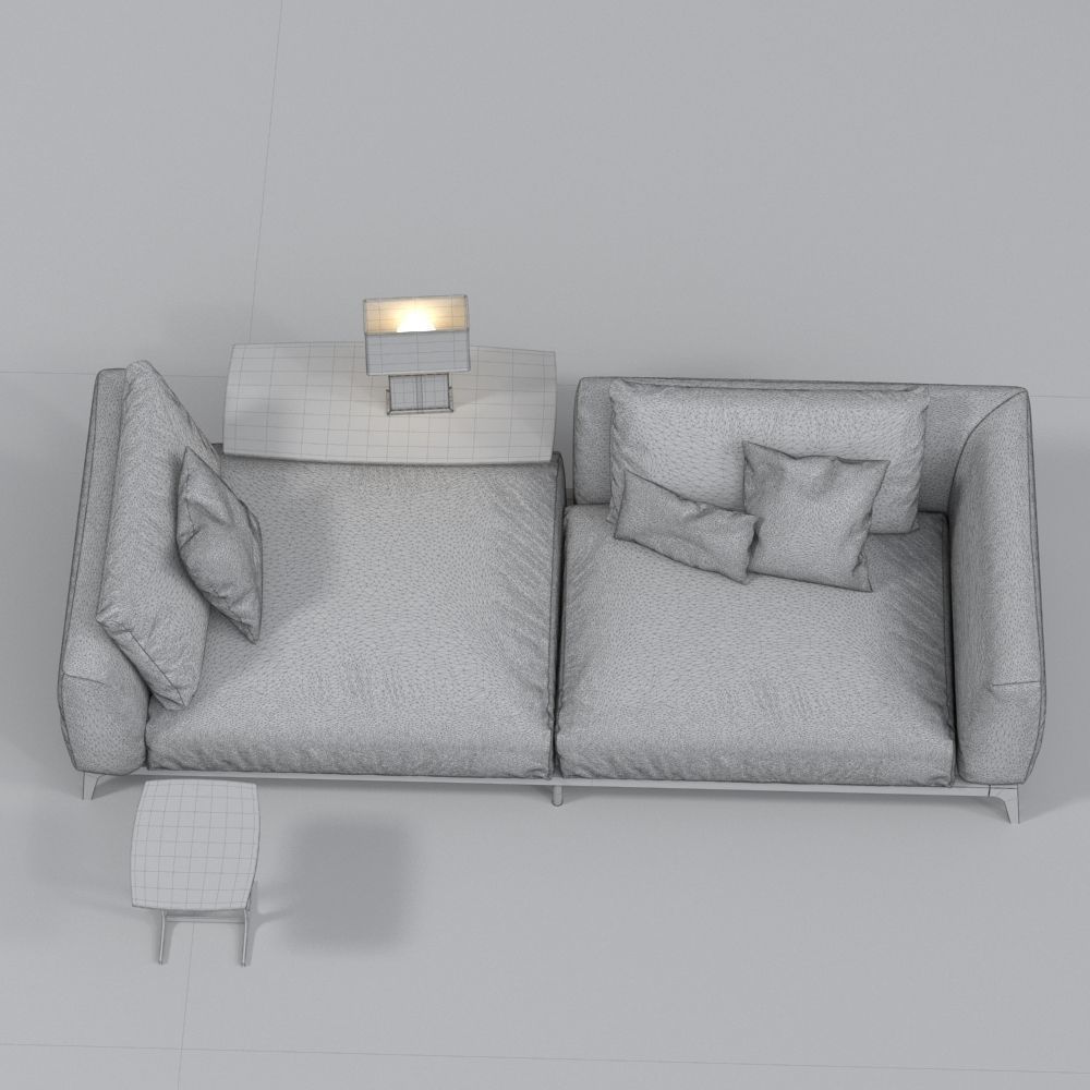 FLOU OLIVIER SOFA 3D model_4