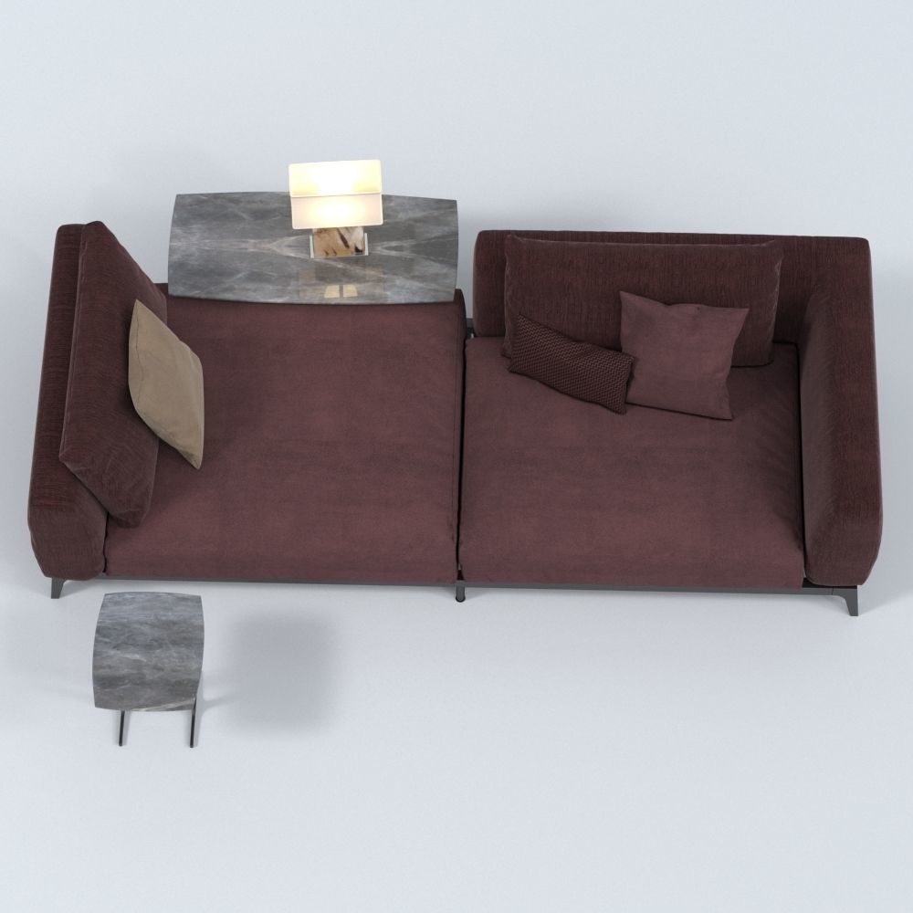 FLOU OLIVIER SOFA 3D model_2