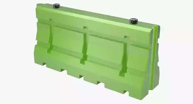 Traffic Barrier 1 3D model Traffic Barrier 1 3D model