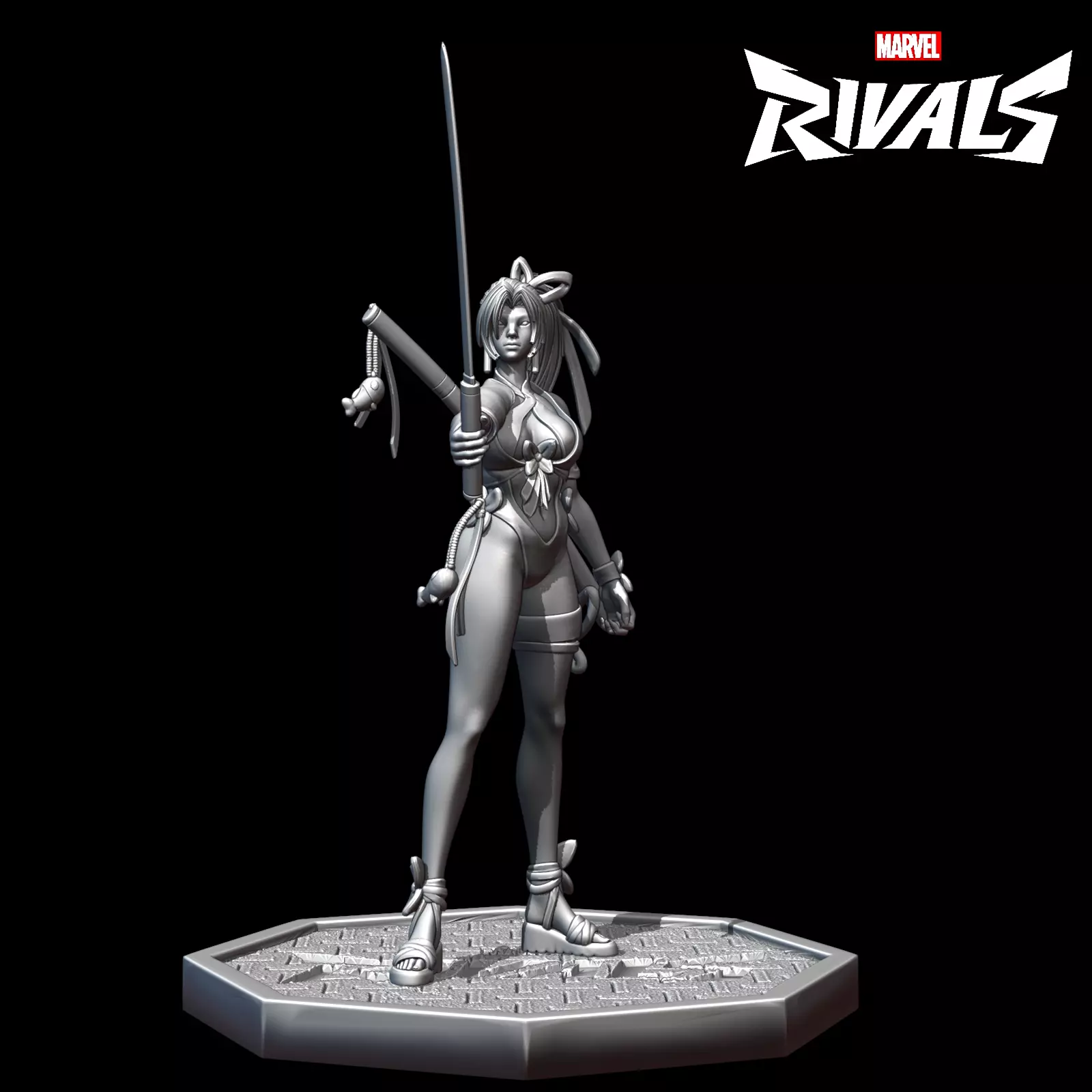 PSYLOCKE BREEZY BUTTERFLY - MARVEL RIVALS 3D print model