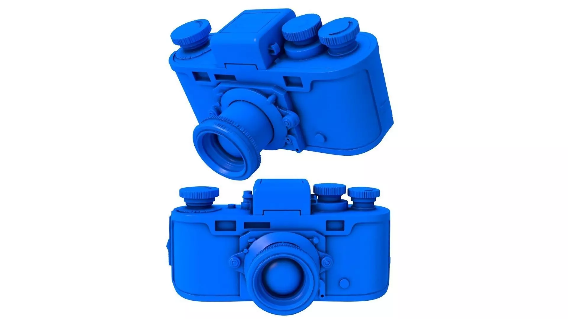 Alpa Standard Leica Type rangefinder camera 3D print model