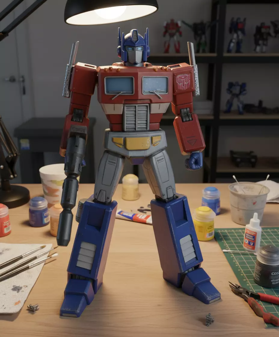 G1 Optimus Prime Free 3D print model