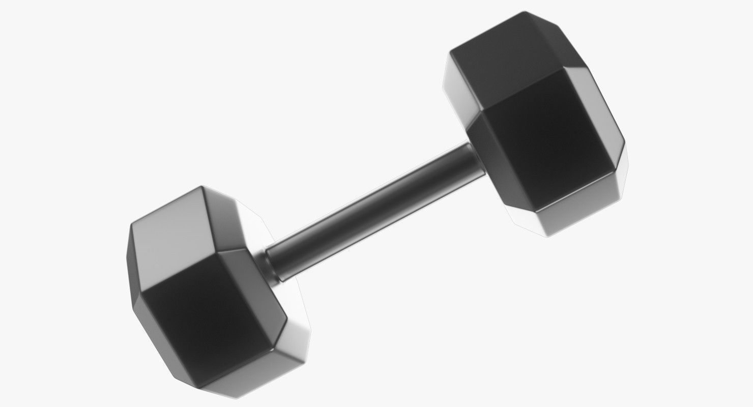 Dumbbell 2 3D model_3