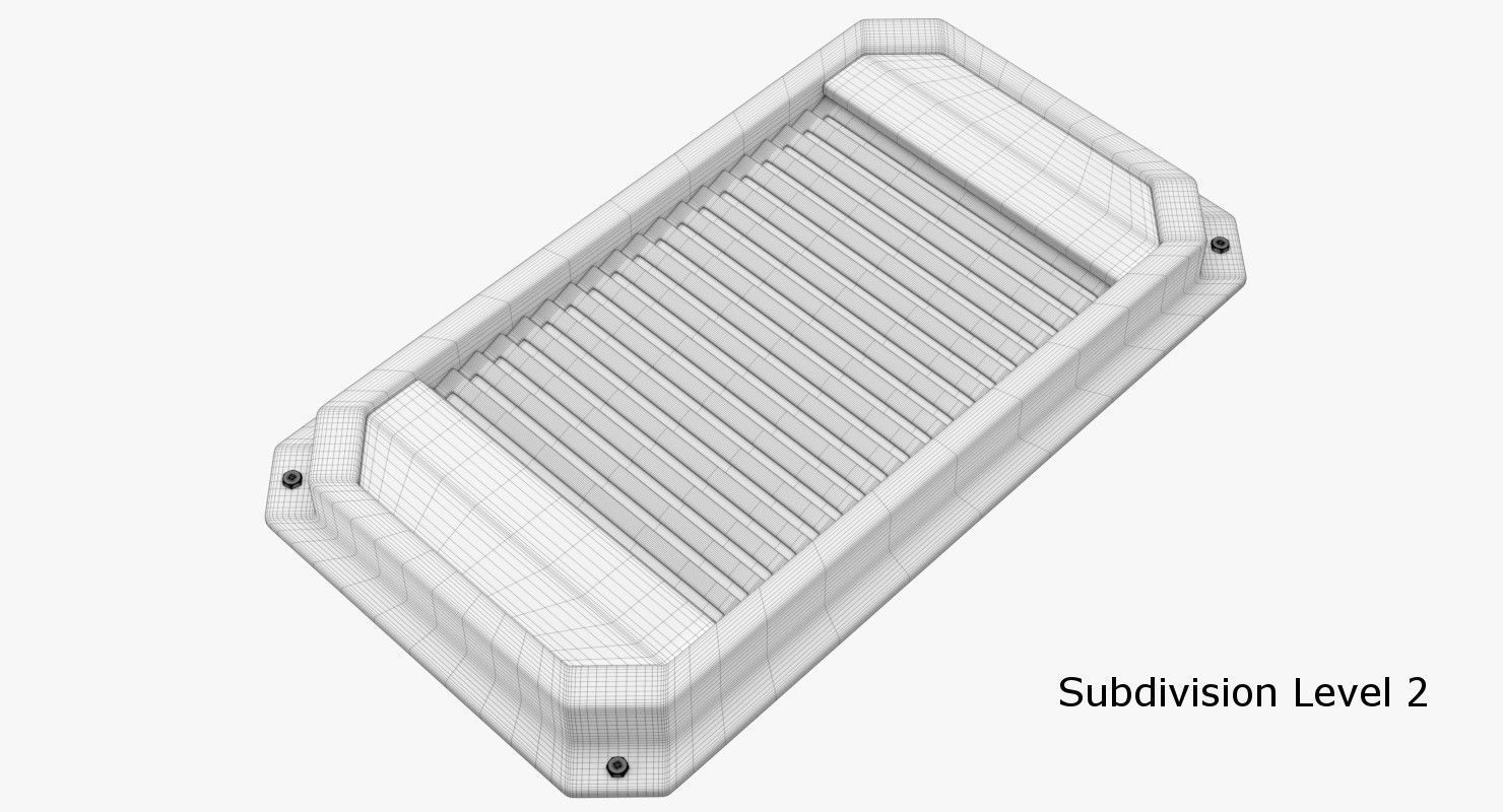 Air Vent 2 3D model_6