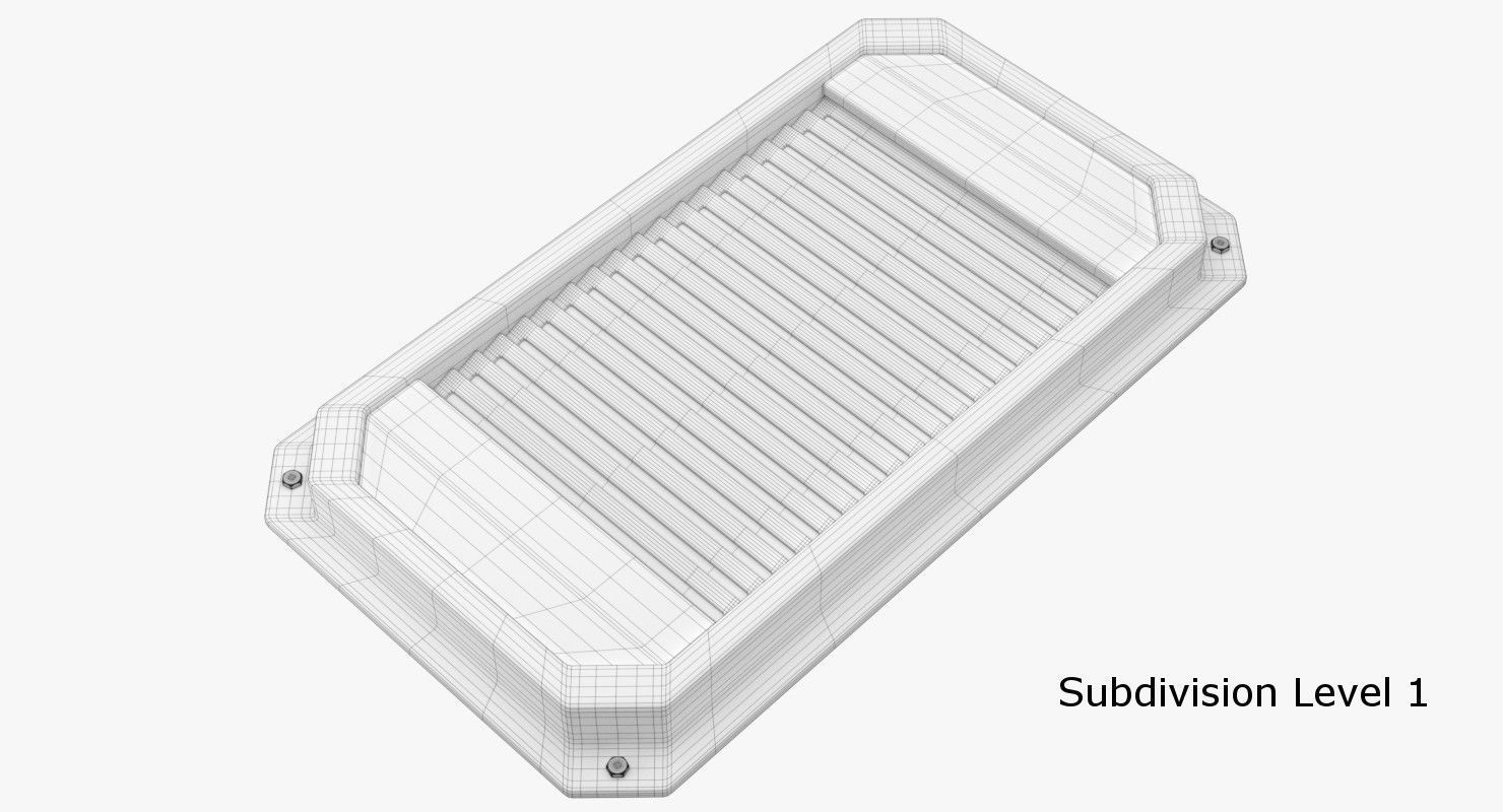 Air Vent 2 3D model_5