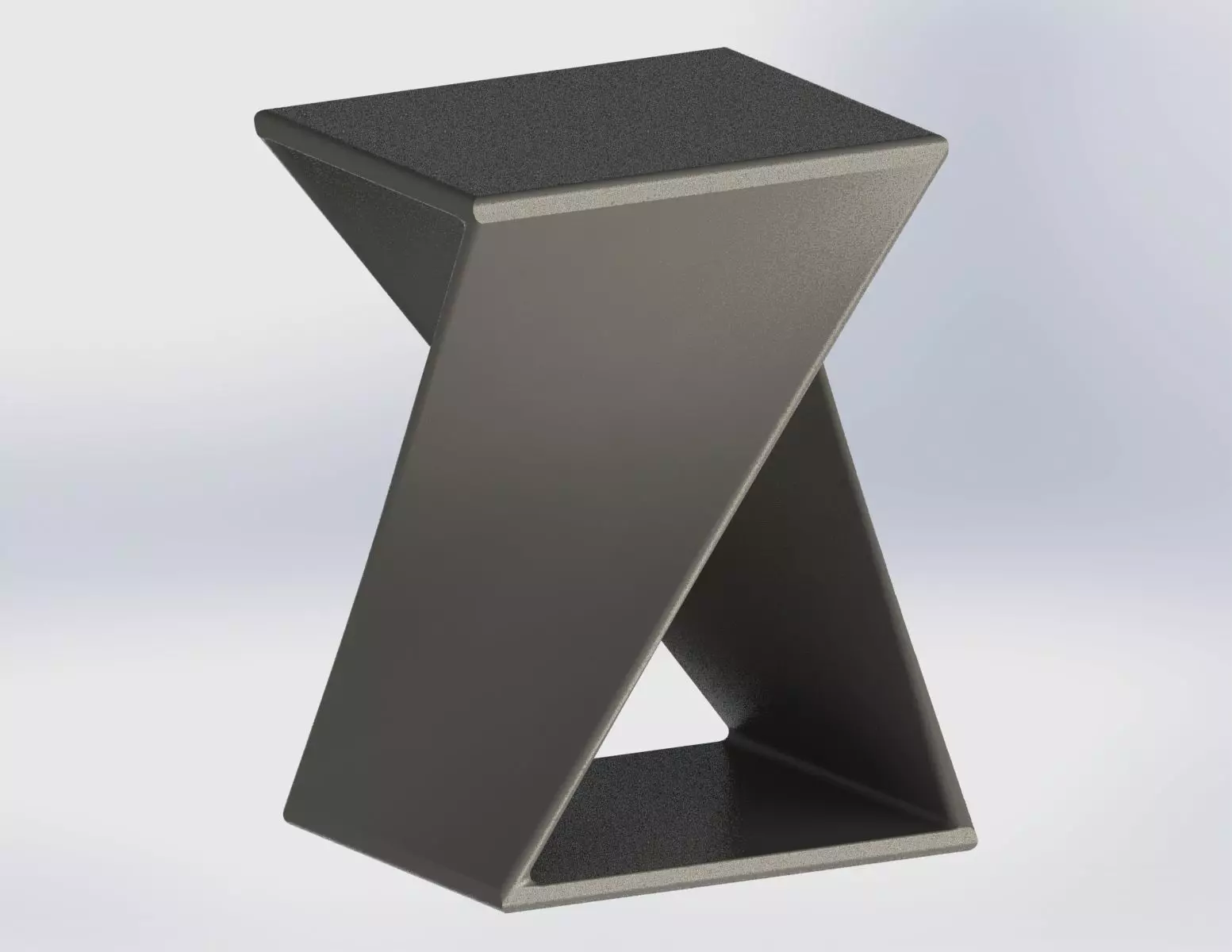 Futuristic Geometric Stand Free 3D print model