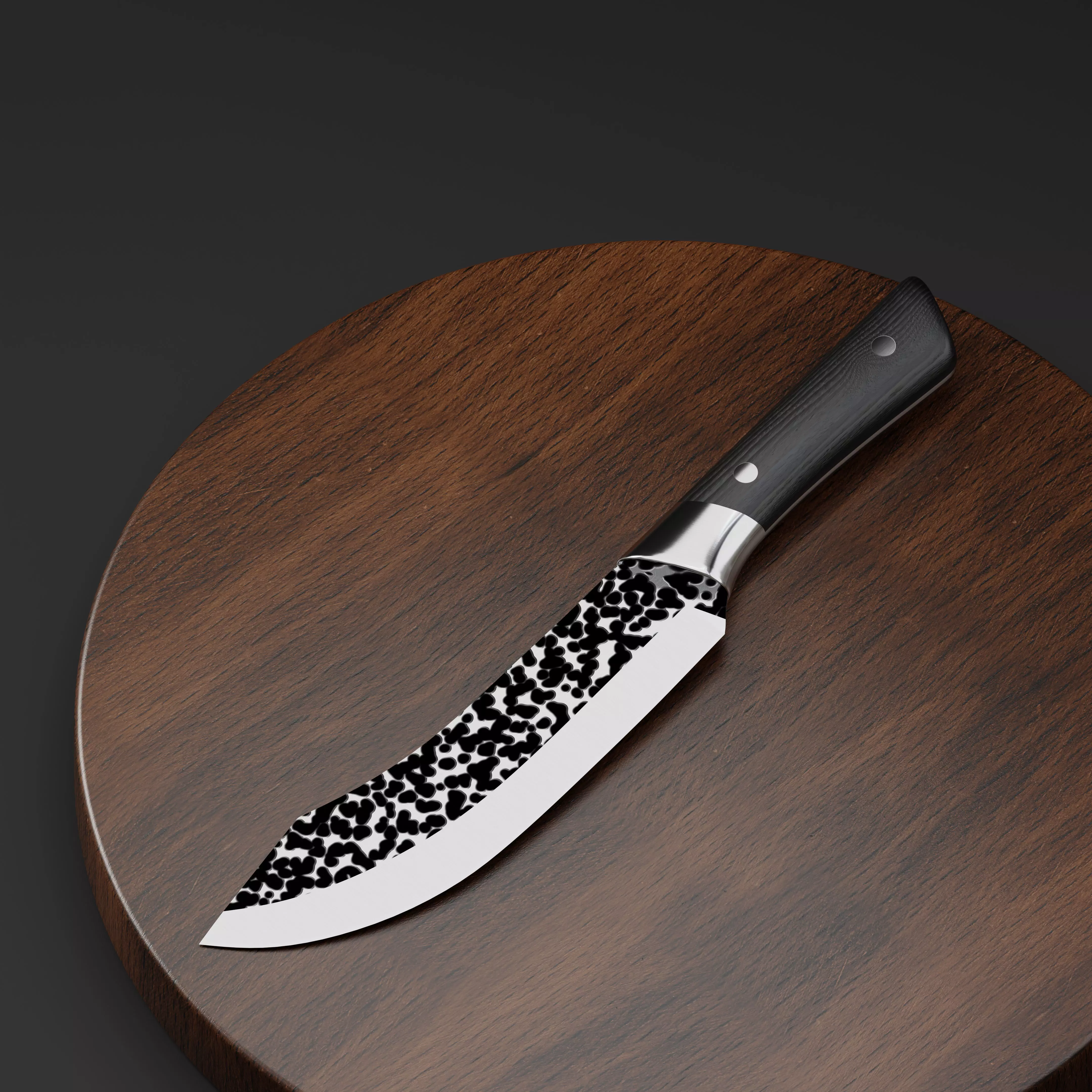 Knife Low-poly 3D model