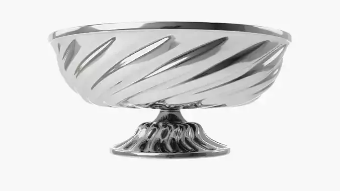 Decor Fruit Bowl Twisted Pattern