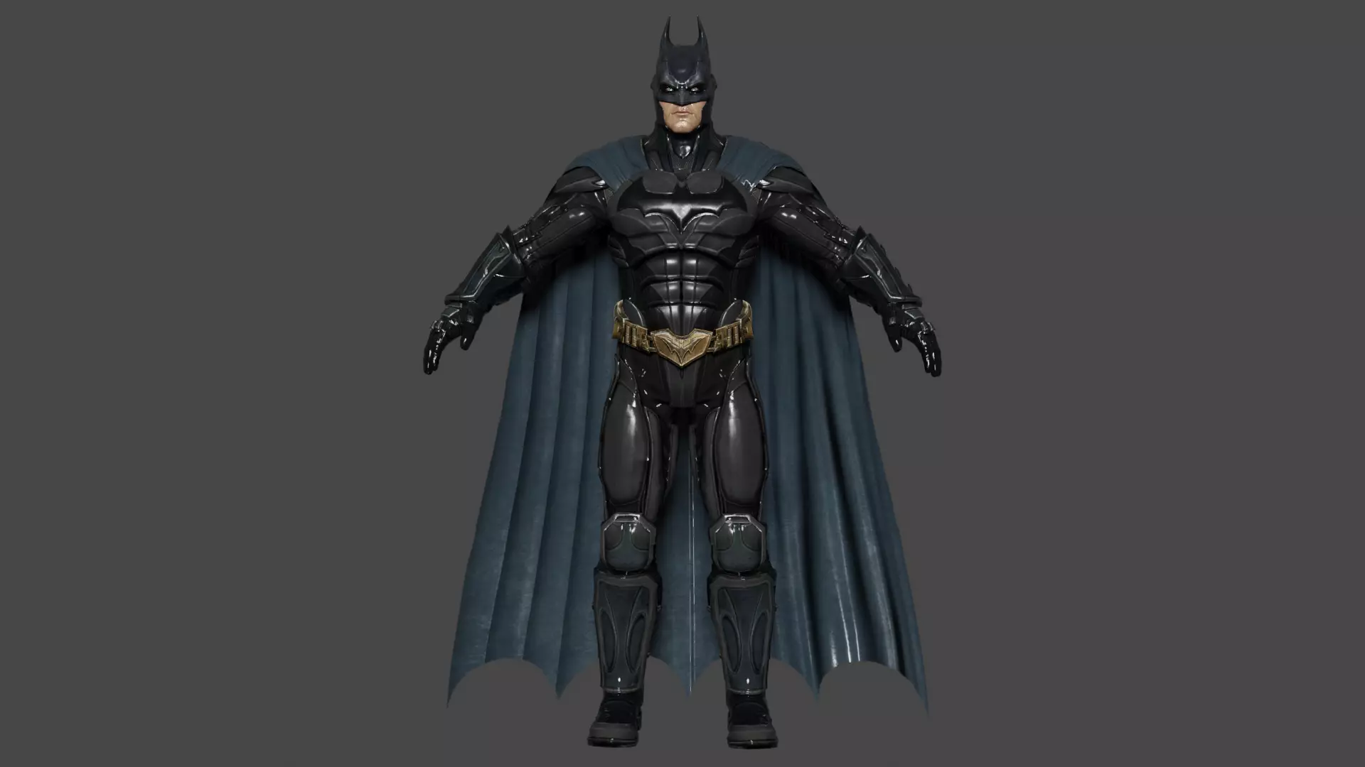 Batman Low-poly 3D model