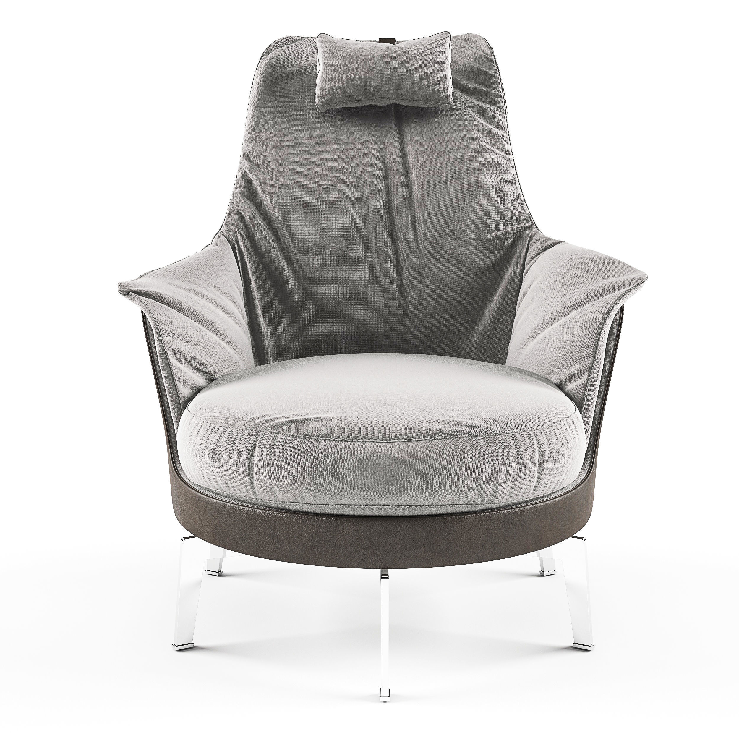 Guscioalto light armchair  3D model_1