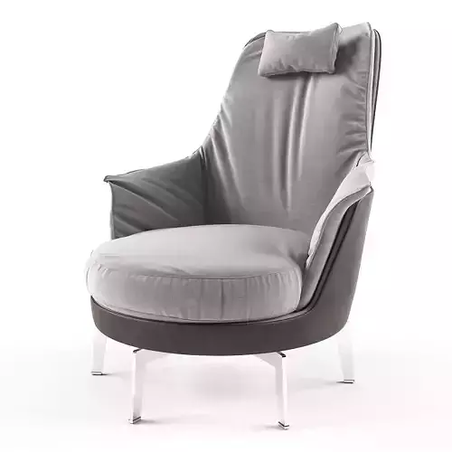 Guscioalto light armchair 