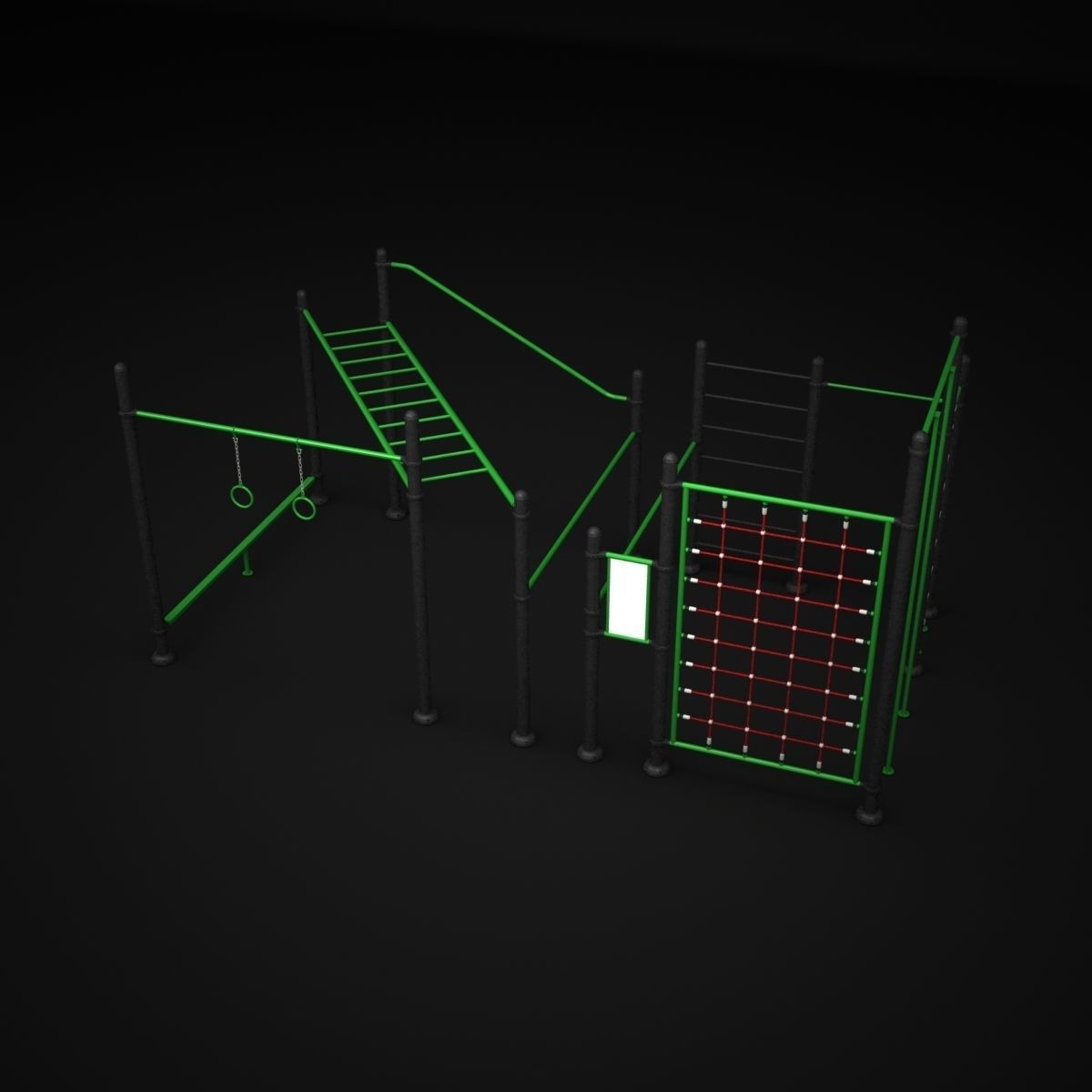 Teenagers Outdoors Toys 3D model_3