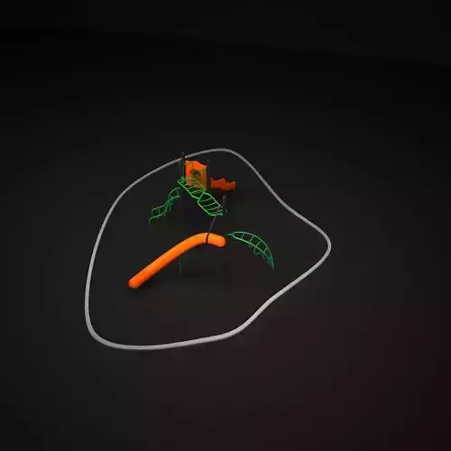 Teenagers Outdoors Toys 3D model