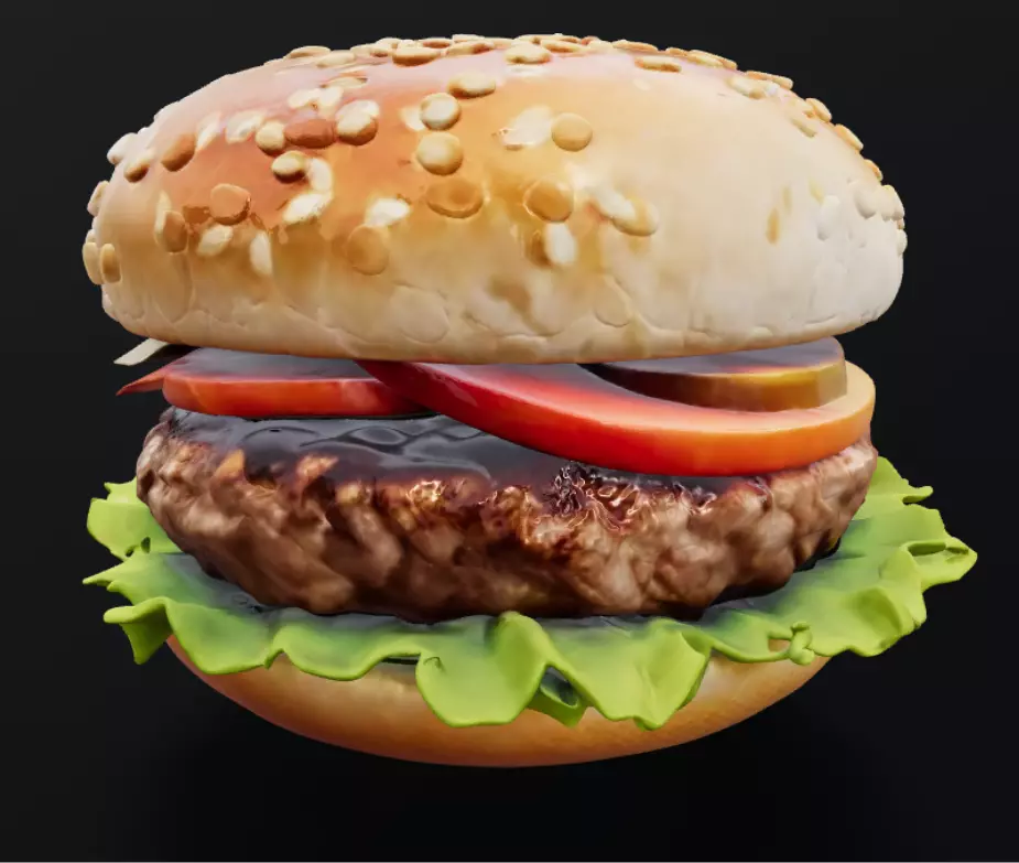 Hamburger Free 3D model