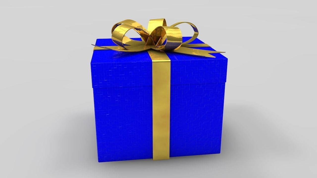 Gift Boxes 3D model_3