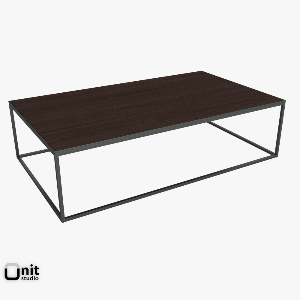 3d Model Metal Parquet Coffee Table By Restoration Metal Parquet Coffee Table By Restoration Hardware 3d Model Max Obj Mtl 3ds Fbx Dwg Unitypackage