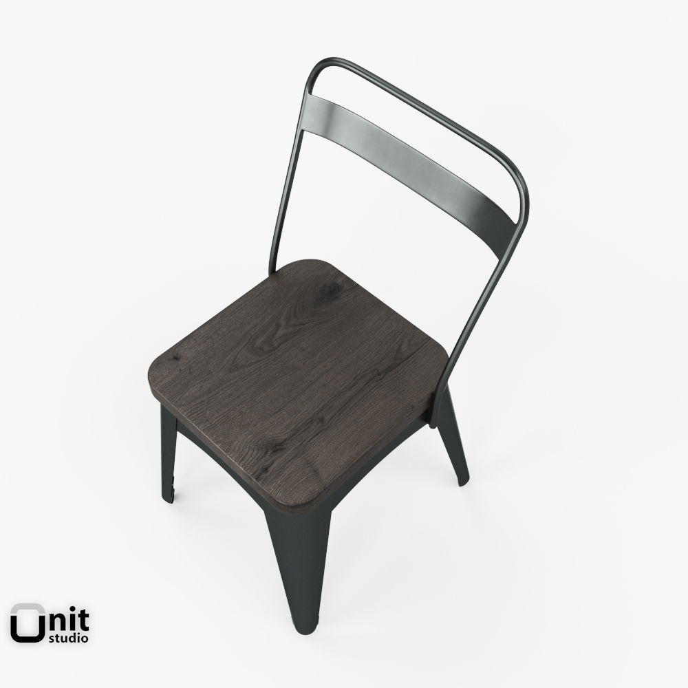 Xavier Dining Chair by West Elm 3D model_2