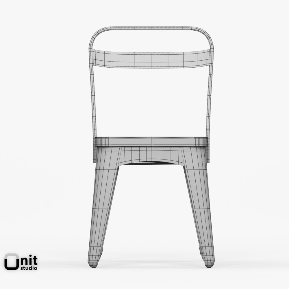 Xavier Dining Chair by West Elm 3D model_10