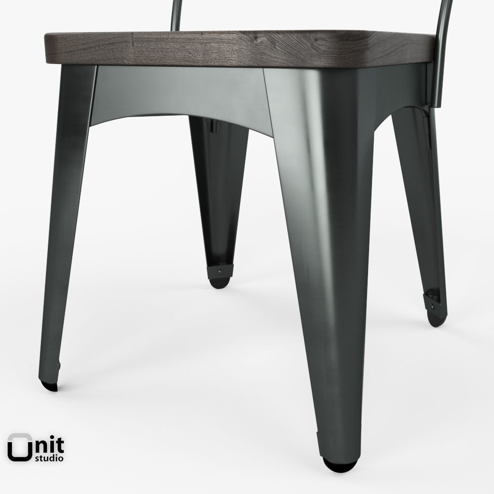 Xavier Dining Chair by West Elm 3D model_3
