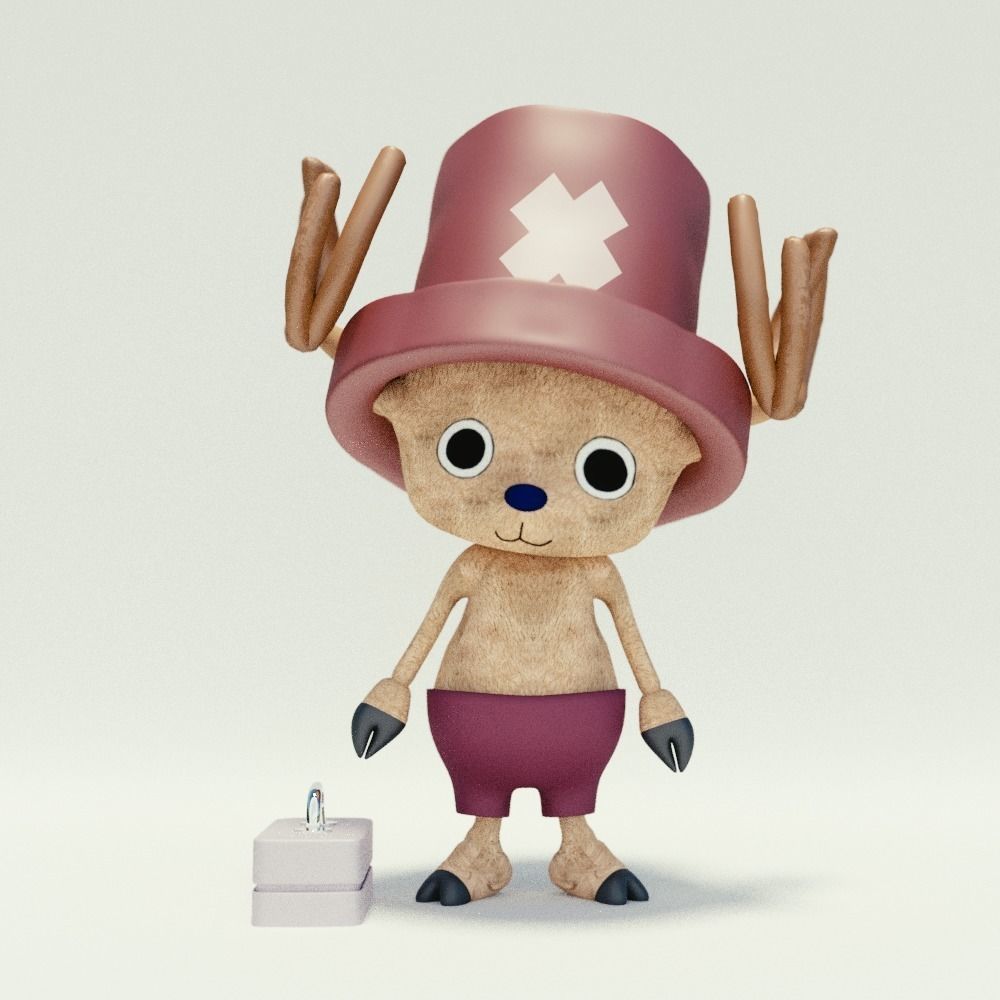 Tony tony chopper 3D model_0