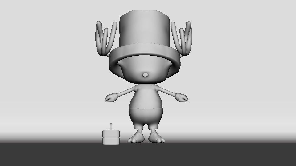 Tony tony chopper 3D model_1