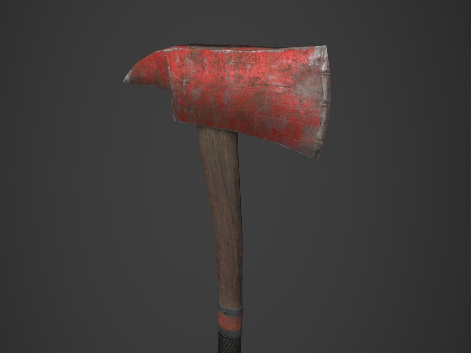 Apocalyptic Melee Weapons - PBR and Game Ready Low-poly 3D model_1