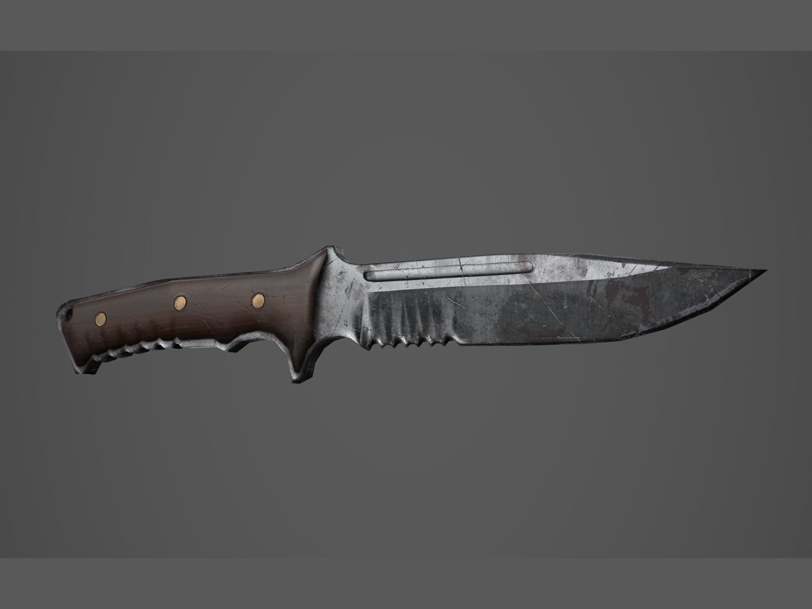 Apocalyptic Melee Weapons - PBR and Game Ready Low-poly 3D model_22