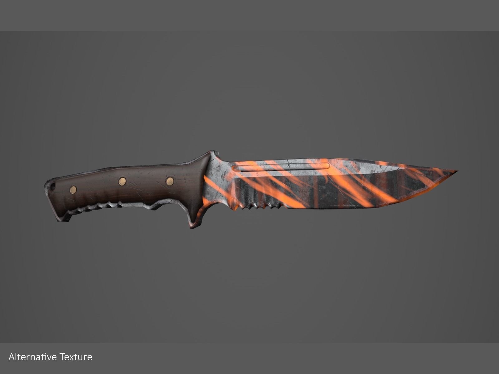 Apocalyptic Melee Weapons - PBR and Game Ready Low-poly 3D model_24