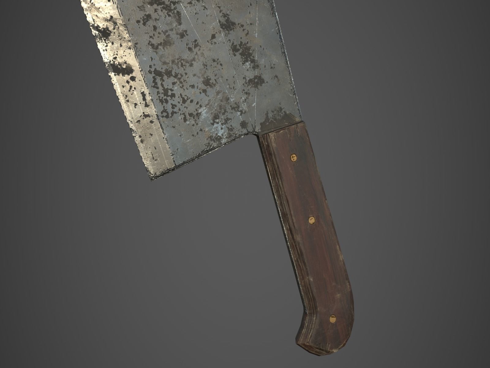 Apocalyptic Melee Weapons - PBR and Game Ready Low-poly 3D model_10