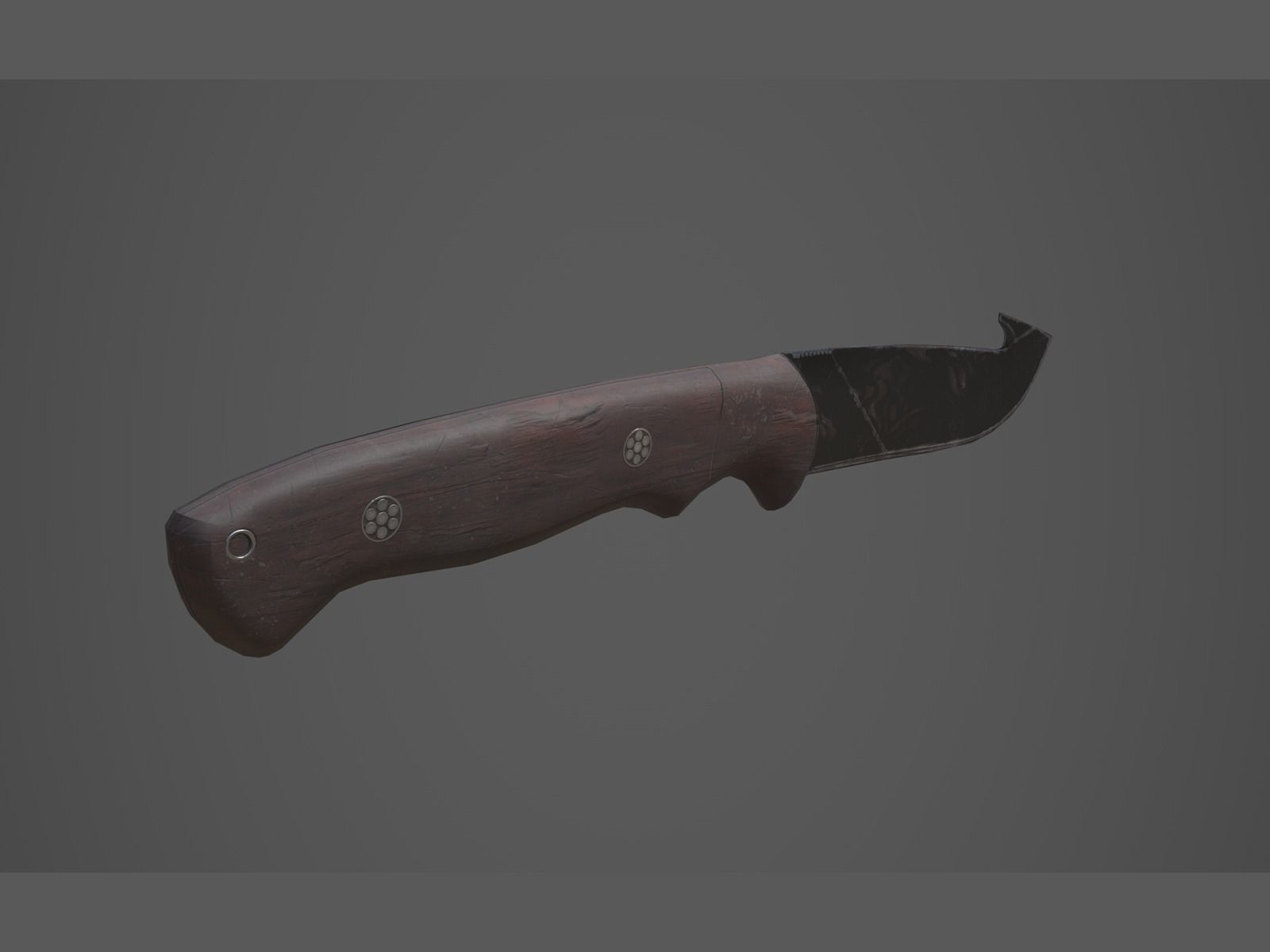 Apocalyptic Melee Weapons - PBR and Game Ready Low-poly 3D model_26