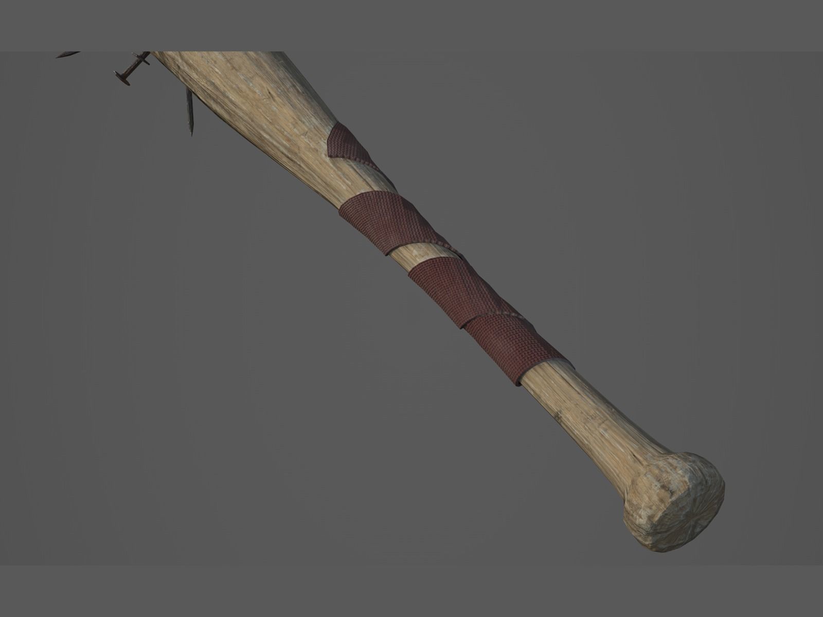 Apocalyptic Melee Weapons - PBR and Game Ready Low-poly 3D model_15