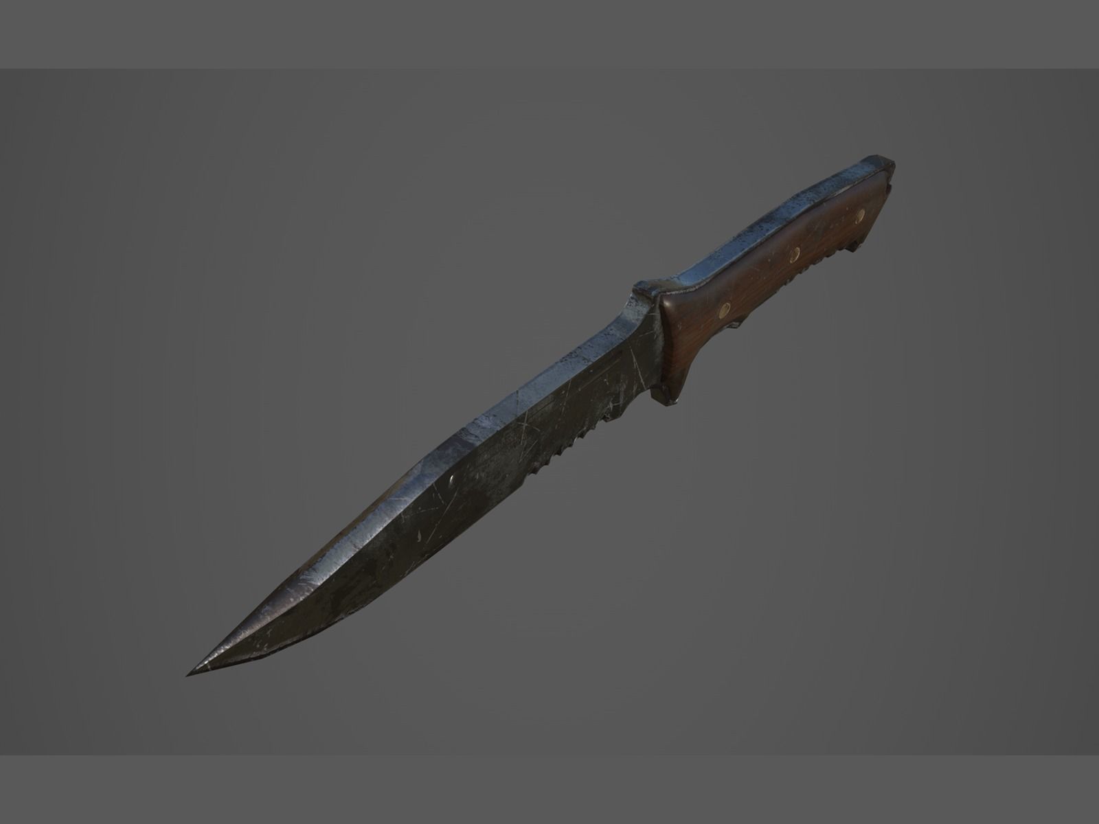 Apocalyptic Melee Weapons - PBR and Game Ready Low-poly 3D model_21