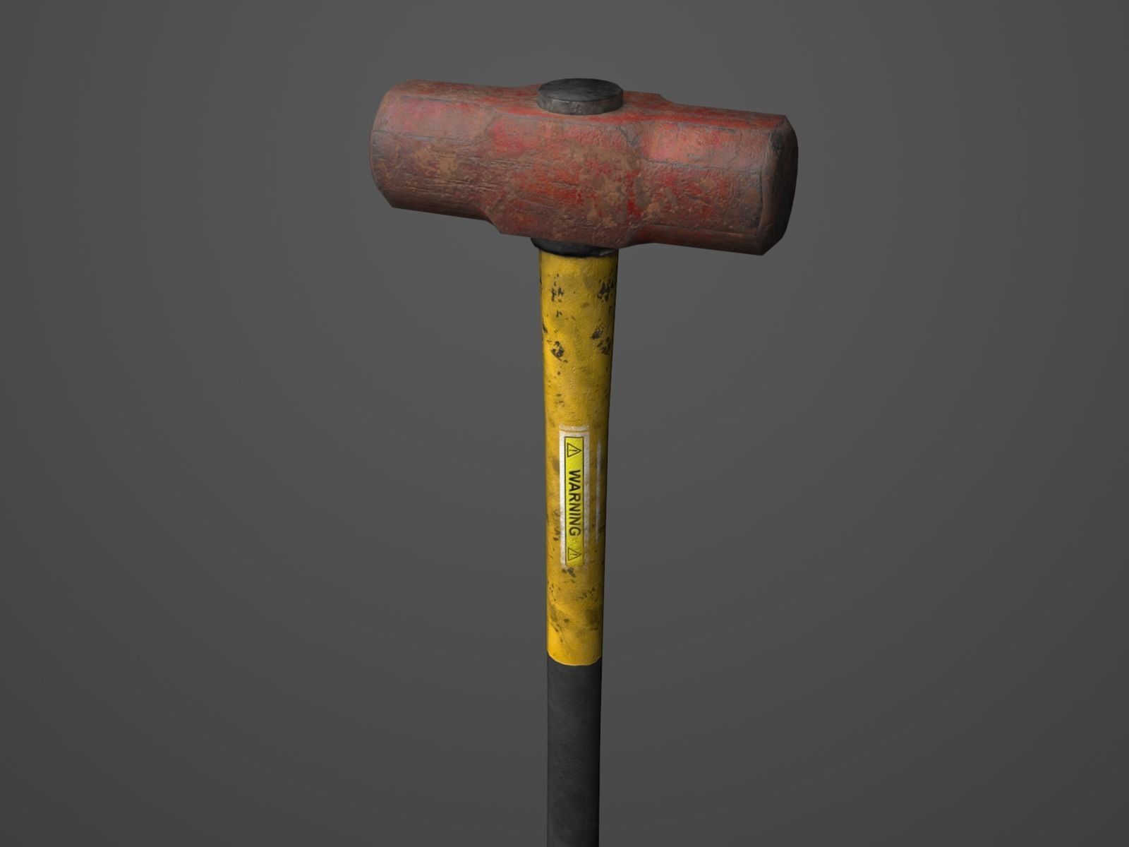 Apocalyptic Melee Weapons - PBR and Game Ready Low-poly 3D model_33