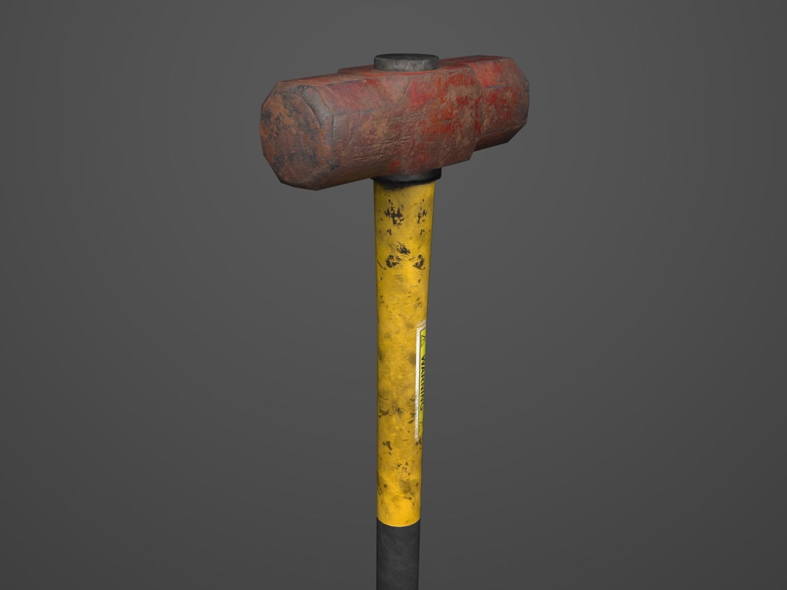 Apocalyptic Melee Weapons - PBR and Game Ready Low-poly 3D model_32