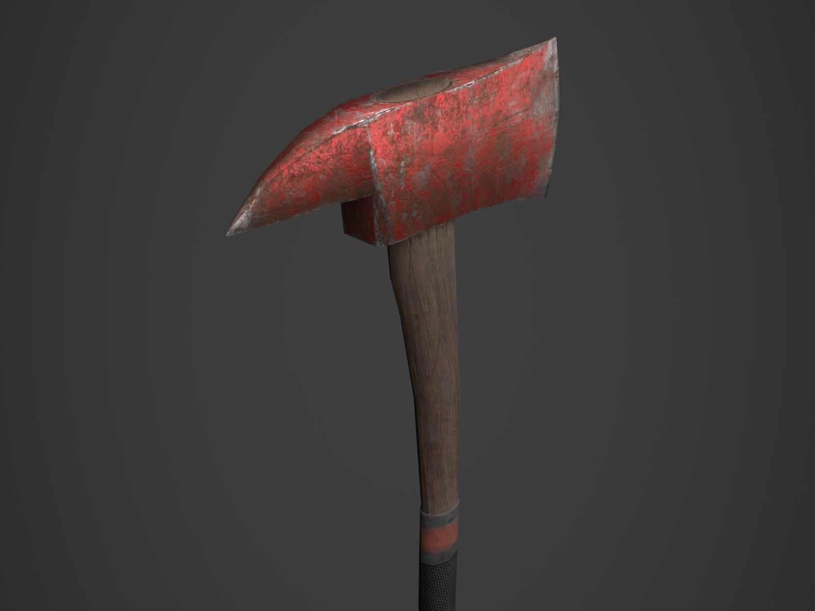 Apocalyptic Melee Weapons - PBR and Game Ready Low-poly 3D model_2