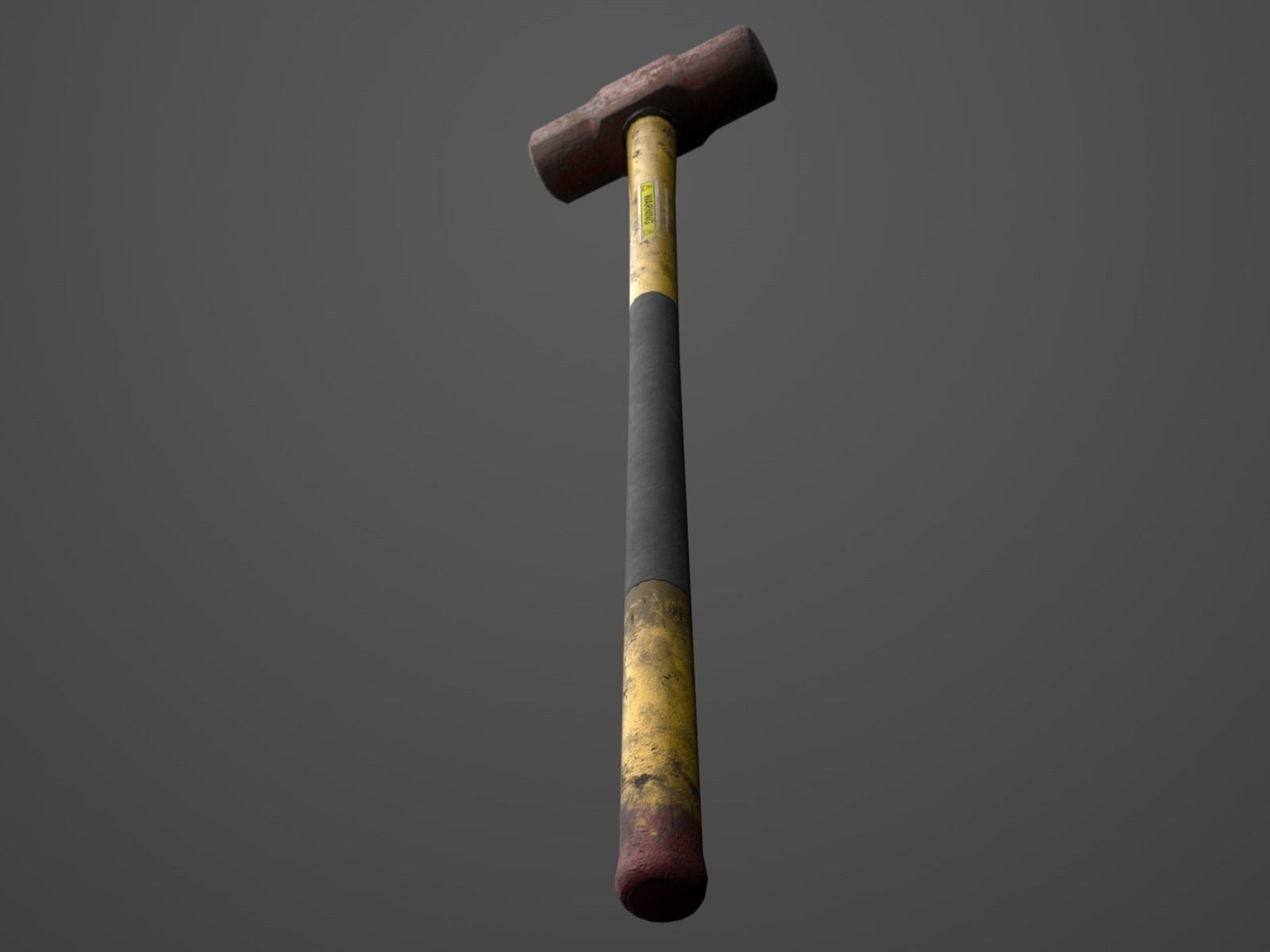 Apocalyptic Melee Weapons - PBR and Game Ready Low-poly 3D model_35