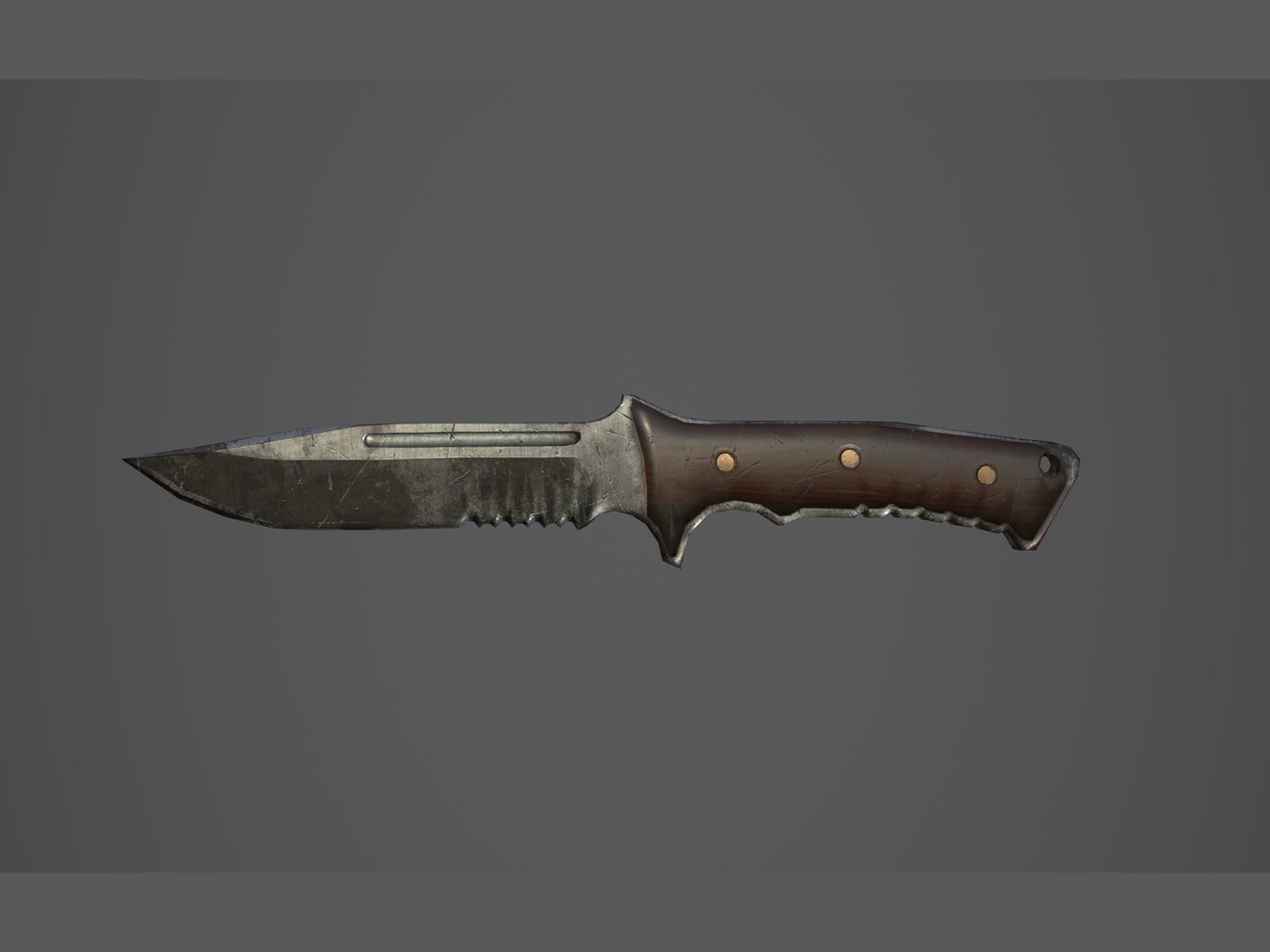 Apocalyptic Melee Weapons - PBR and Game Ready Low-poly 3D model_19