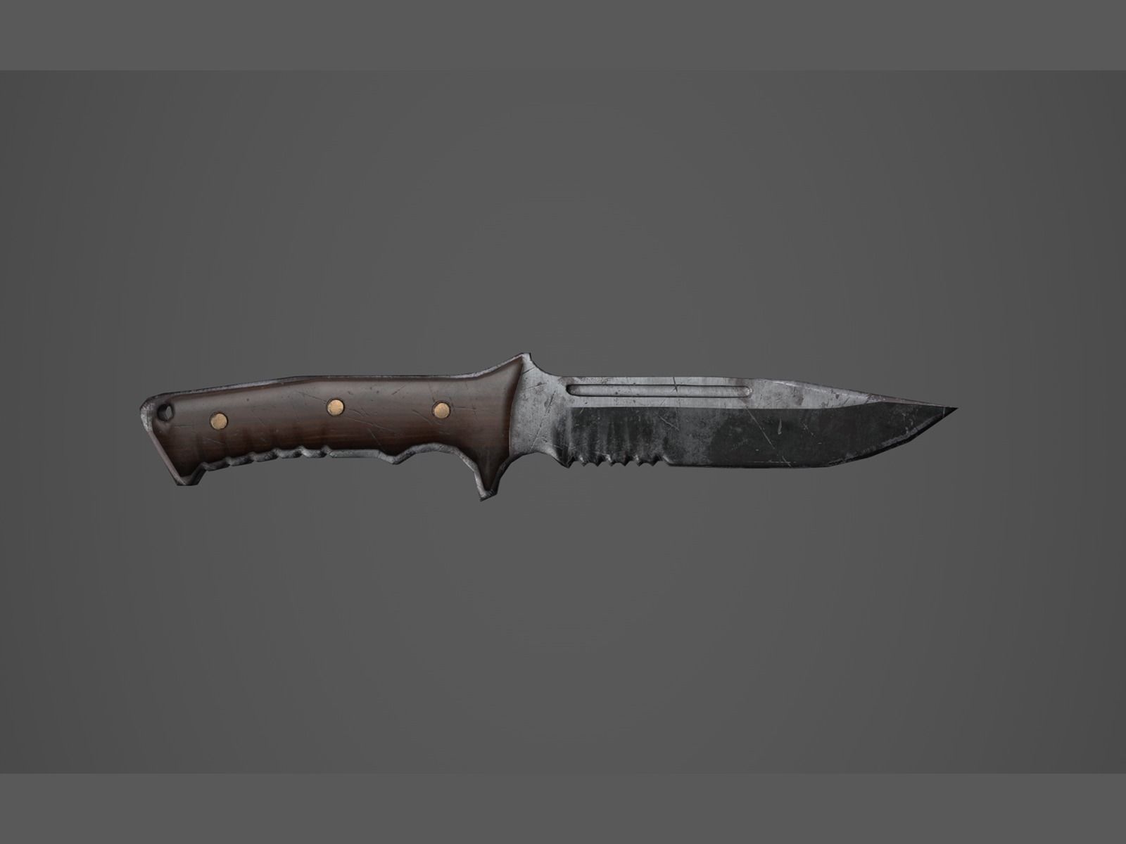 Apocalyptic Melee Weapons - PBR and Game Ready Low-poly 3D model_23