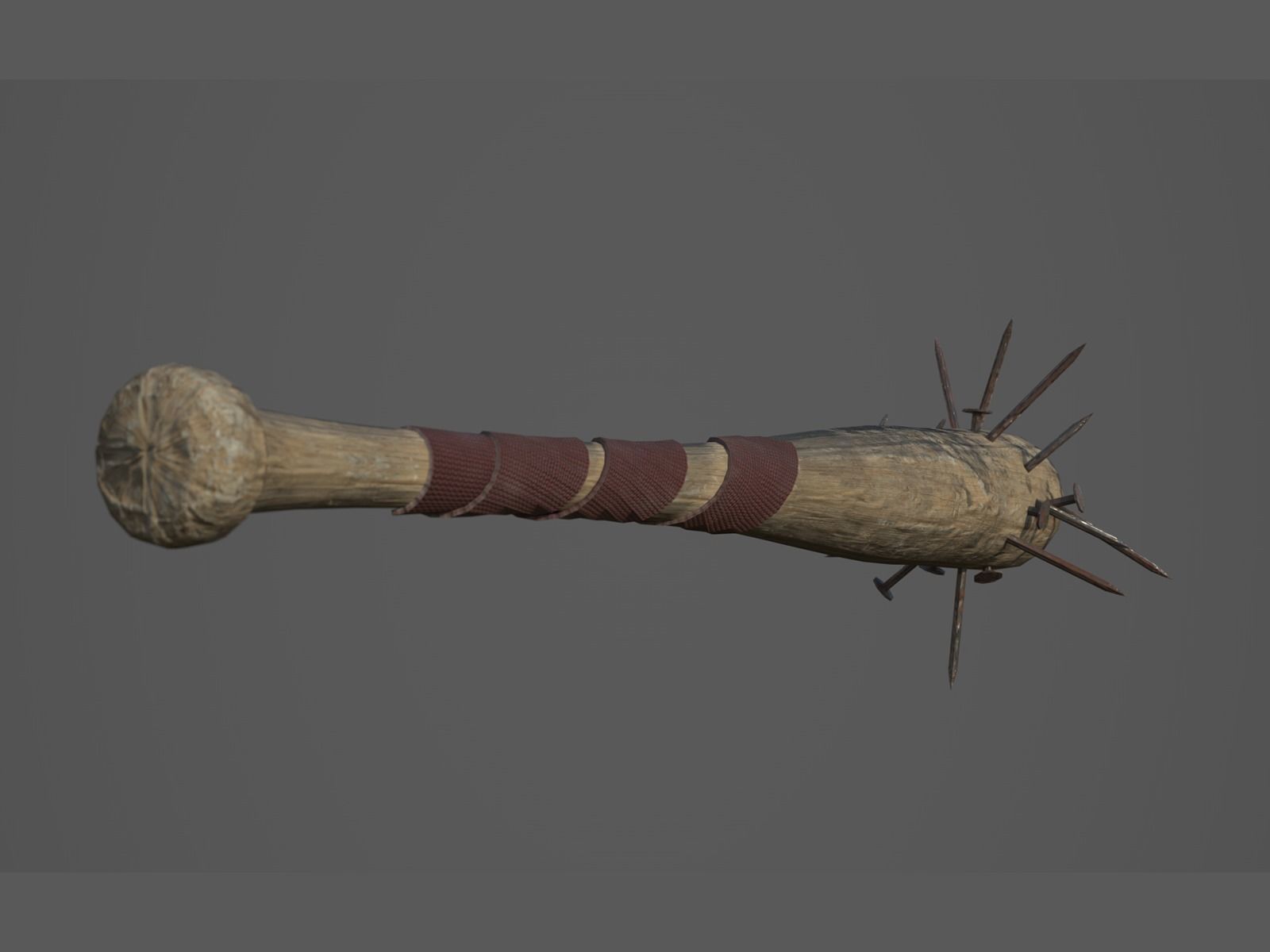 Apocalyptic Melee Weapons - PBR and Game Ready Low-poly 3D model_17