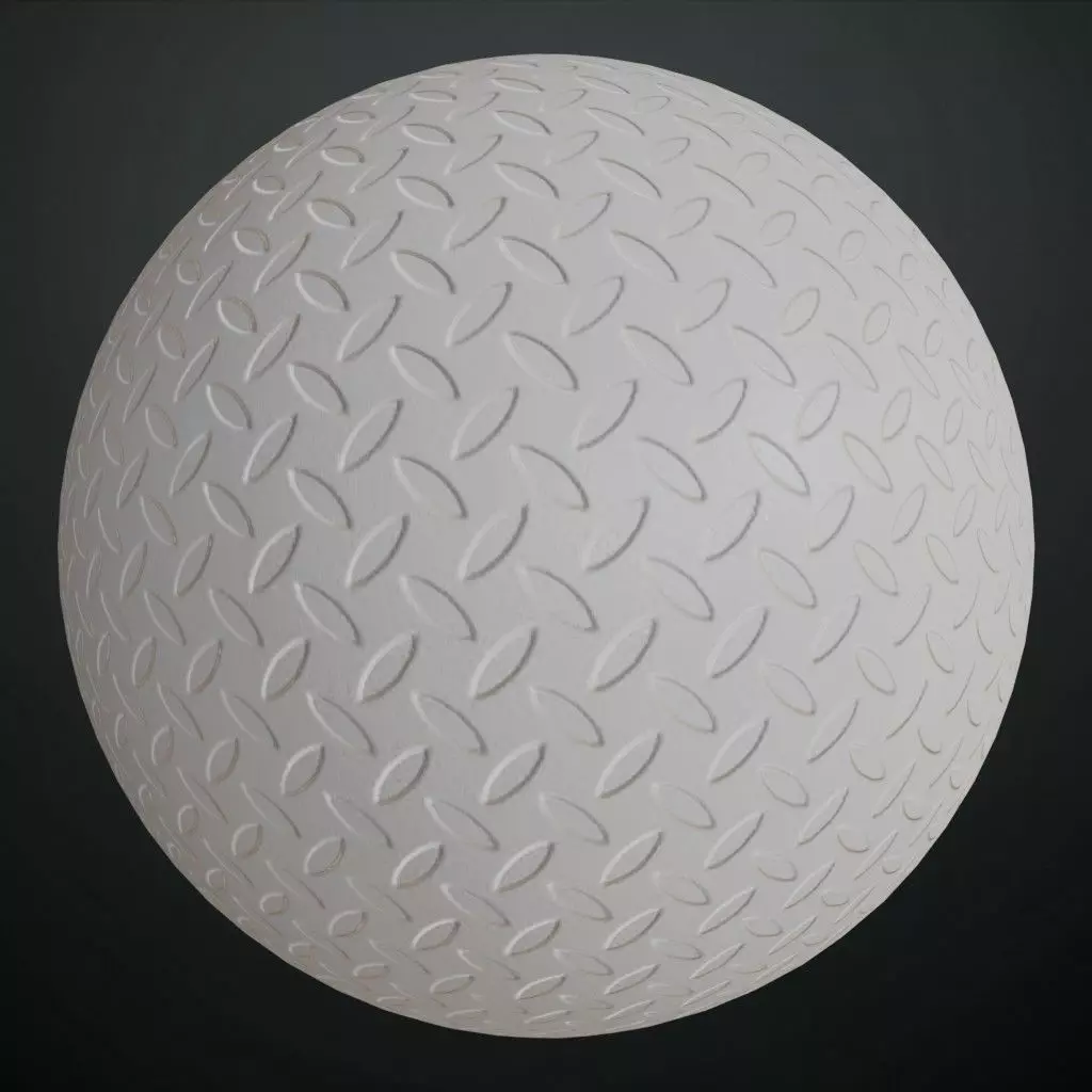 Tread Plate PBR Seamless Texture