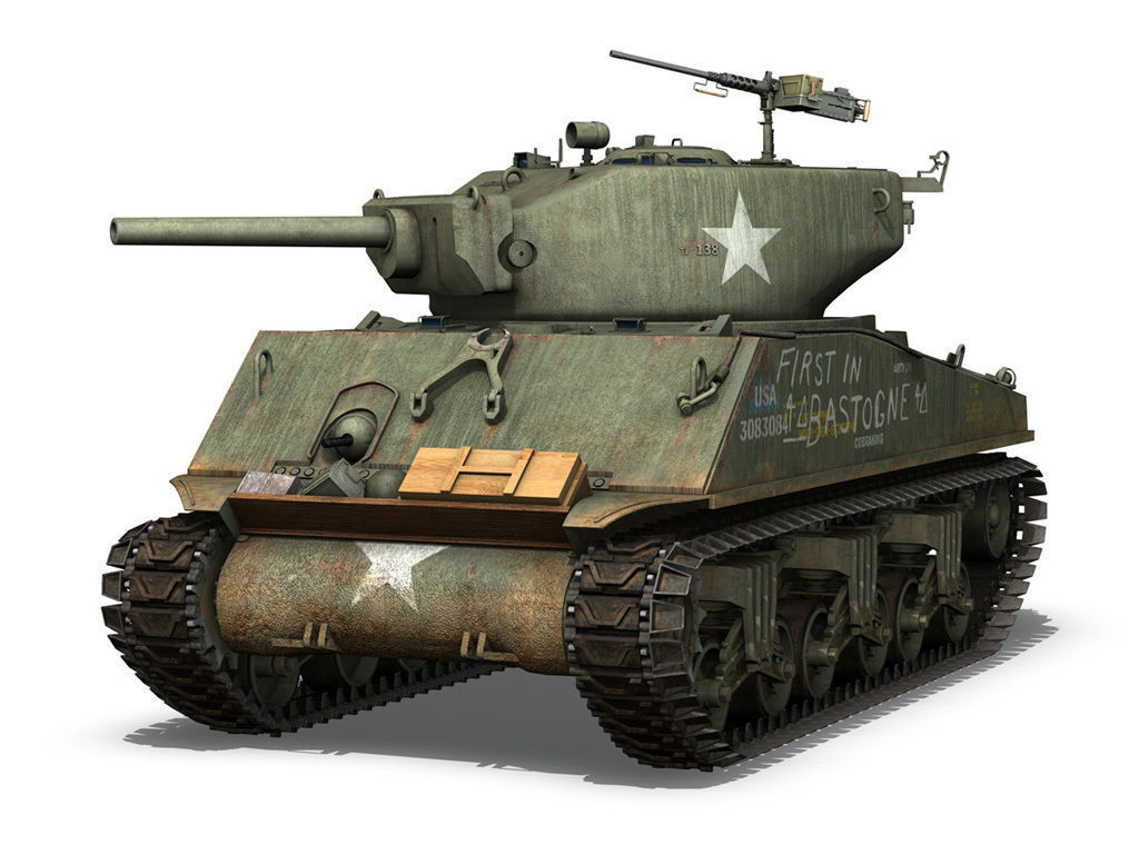 M4A3E2 - Sherman Jumbo - Cobra King 3D model_8