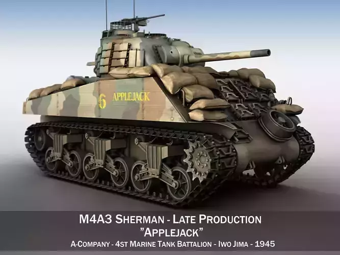 M4A3 Sherman - Applejack