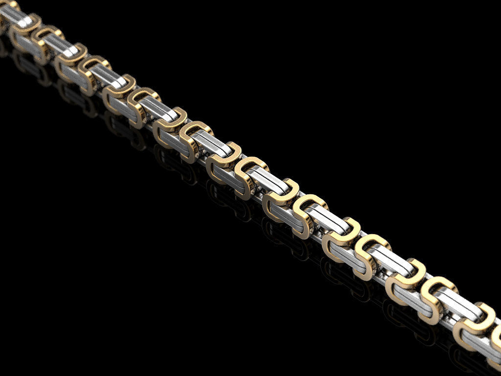 Chain or Bracelet 3D print model_7
