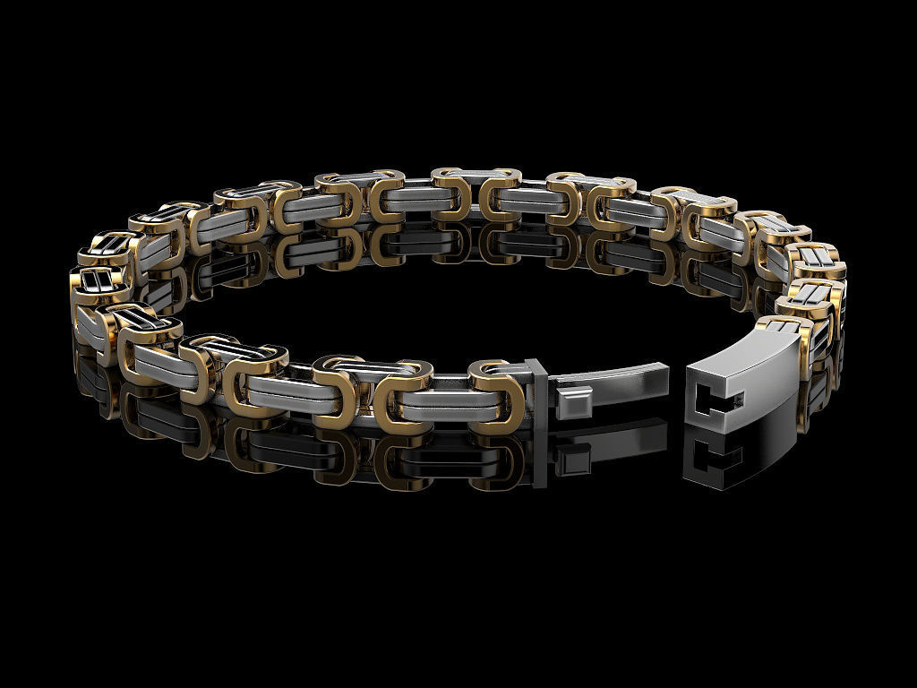 Chain or Bracelet 3D print model_1