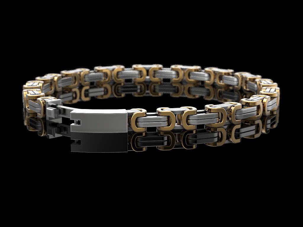 Chain or Bracelet 3D print model_2