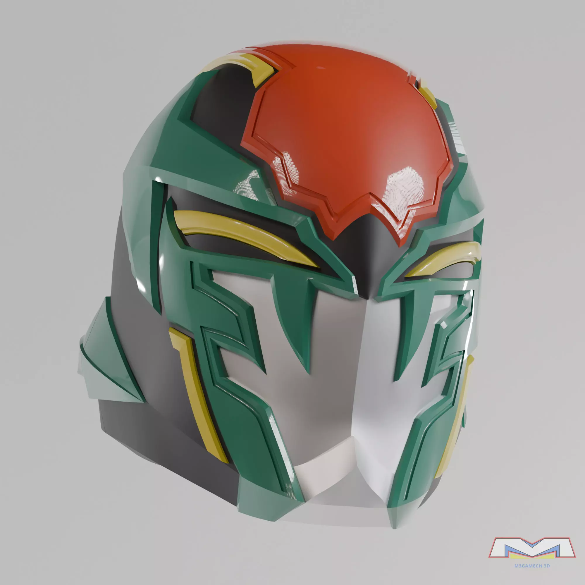 Robin Immortal Legend Helmet 3D Model Improved Details 3D print model